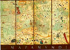  Древняя карта, левая половинка 